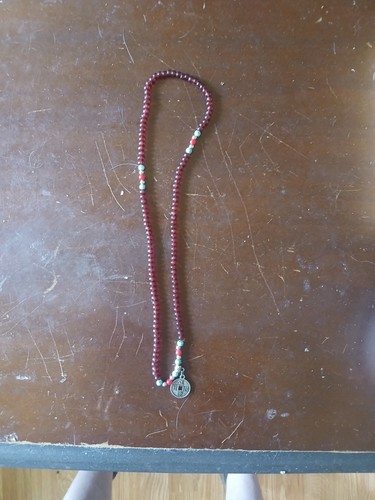 Red garnet real turquoise - garnet,