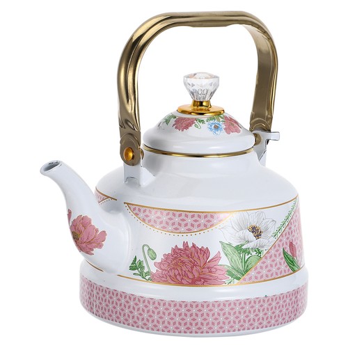 Flower tea kettle stovetop - ,