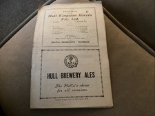 Hull KR v Featherstone Rovers RL programme 3/4/48