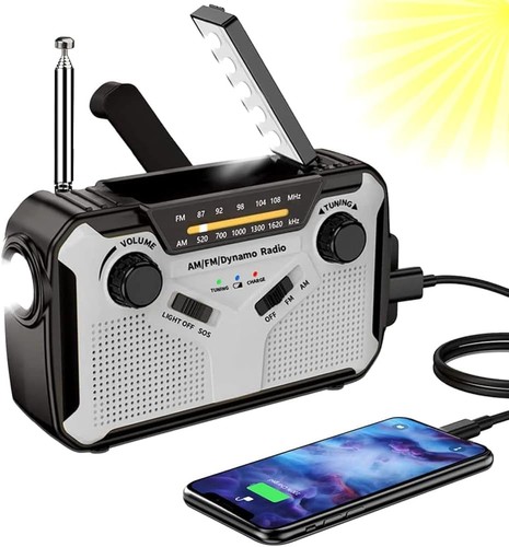 Solar portable crank - portable,
