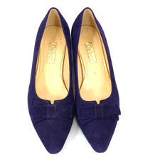 Gabor Dark Purple Suede
