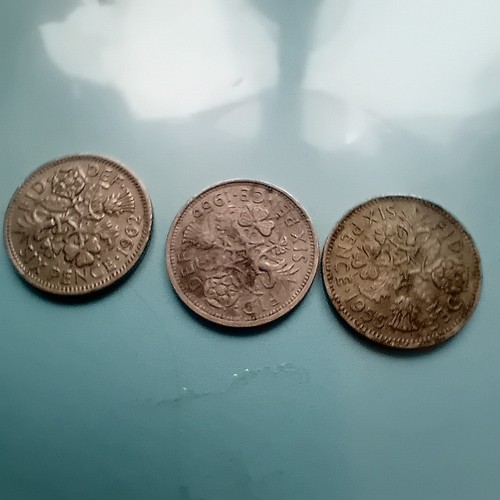 Sixpences 1962 sixpence - -,