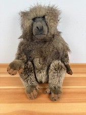 Born in Africa Wild Baboon Plush Soft Toy Stuffed Animal 30cm Monkey Wildlife