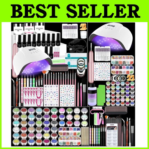 Complete acrylic nail kit for - nail,