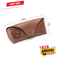 For Ray ban Leather Pouch