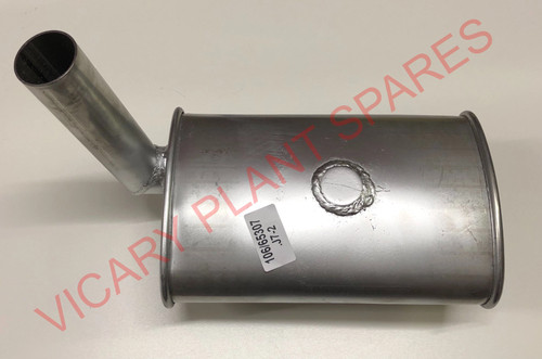 Exhaust silencer jcb part - silencer, no