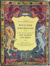 Royal Film Performance Programme 1957 "Les Girls" complete with ticket - rarity