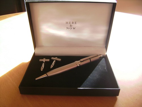 Boxed gift set cufflinks - cufflinks, and