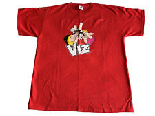 VIZ COMIC - FAT SLAGS ROGER MELLIE SID THE SEXIST - OFFICIAL T-SHIRT XL - UNWORN