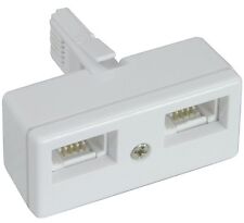 BT TELEPHONE DOUBLE ADAPTOR 2 WAY SPLITTER