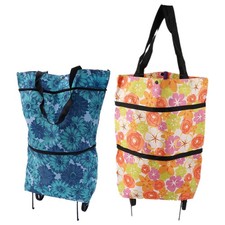  2 Pcs Shopping Trolley Bags