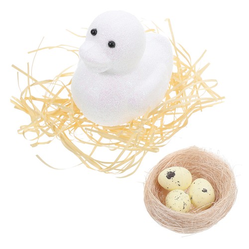 Mini easter duck figure with - easter,