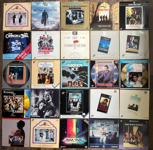 Laserdisc job lot bundle - lot, x