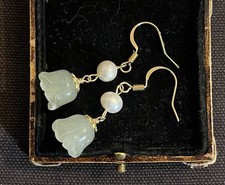 Vintage Style Natural Jade And