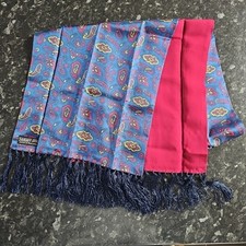 Vintage Sammy Paisley Neck Scarf 100% Rayon VGC