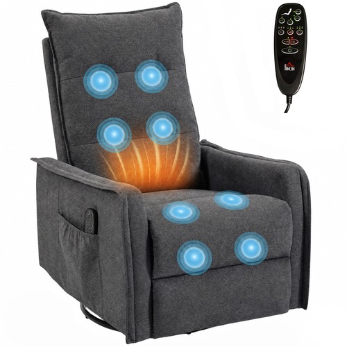 Homcom massage recliner - massage,