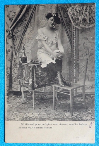 Old postcard 1900 - , faintaisie