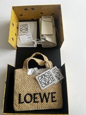 LOEWE mini Raffia Bag