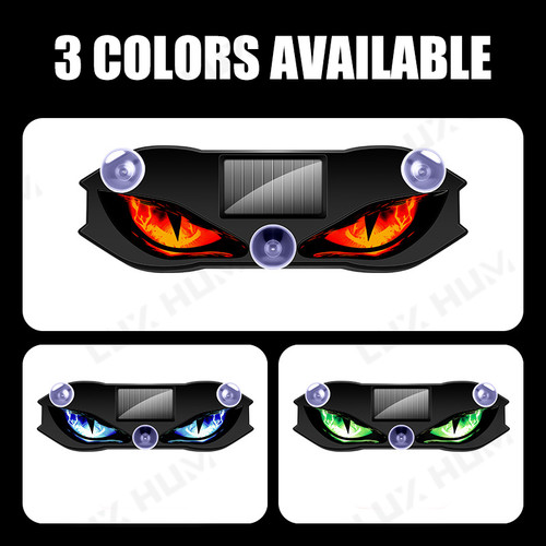 Solar led devil - devil, eye