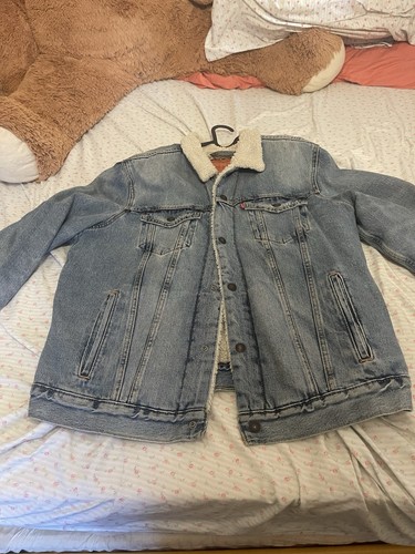 Vintage levis sherpa denim - vintage,