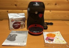 Bosch Tassimo Happy Pod Coffee Machine TAS100X  - Red - Very Clean VGC