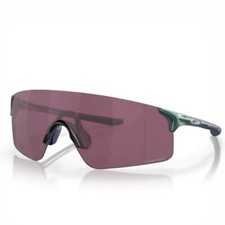 Oakley EVZero Blades Men's Sunglasses Silver Blue Prizm Road OO9454