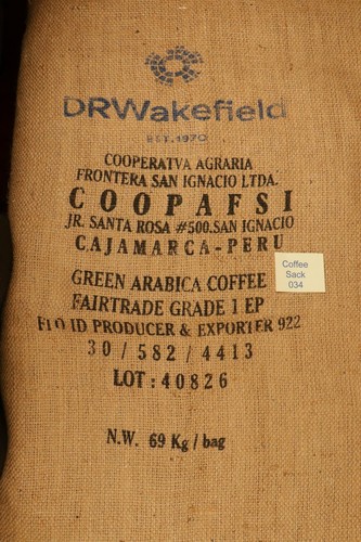 Peru hessian coffee - coffee, sack