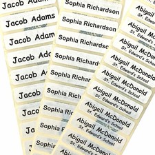 50 Name Tapes/Labels/Tags