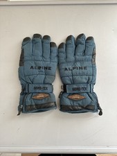 Alpine Sports Wear Gore Tex Ski Gloves, Thinsulate slight wear on palms 