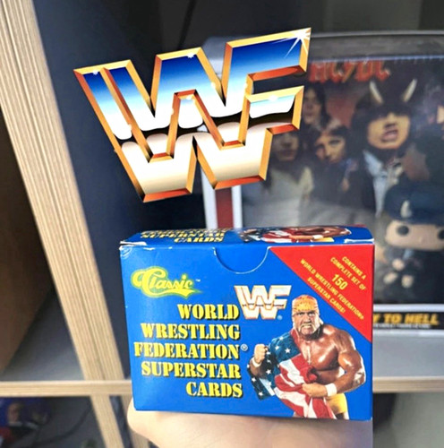 Wwf wrestling cards box - box, w/