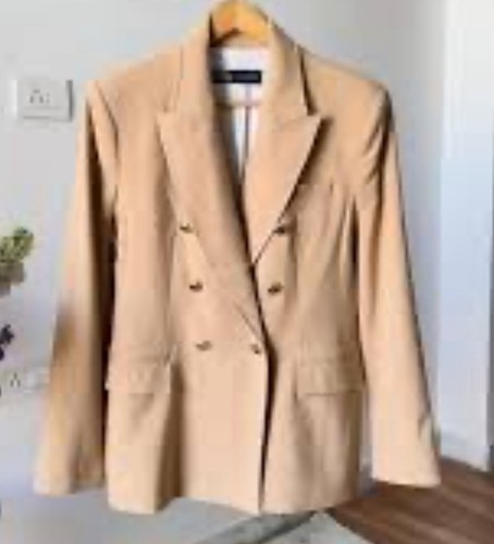 Zara light pink tailored