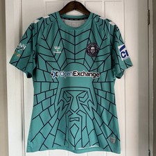 Hummel Wigan warriors Rugby Shirt jersey Size S-M Pit To Pit 20” Rare Colour