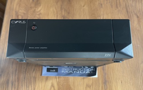 Cyrus xpa stereo amplifier - cyrus,