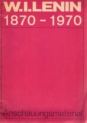 Lenin 1870 1970 - w.,