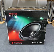 Focal RSB-300 12" Dual 4 Ohm Car Sub Subwoofer Auditor 600W MAX 30cm #OP