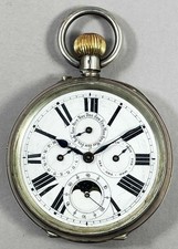 ANTIQUE SILVER GOLIATH POCKET