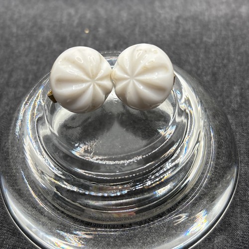 Vintage trimaran earrings - vintage,