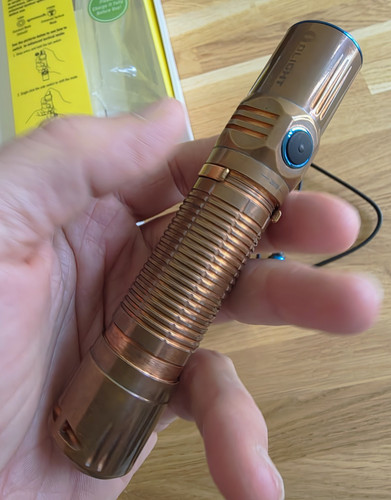 Olight m2r warrior - warrior, copper