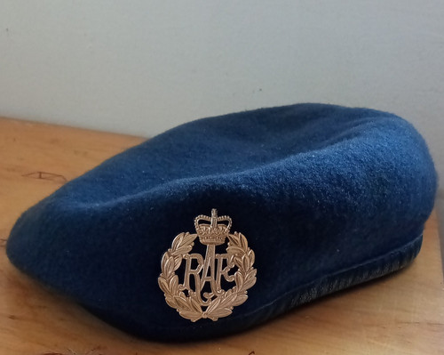 Raf blue wool beret - size, 61