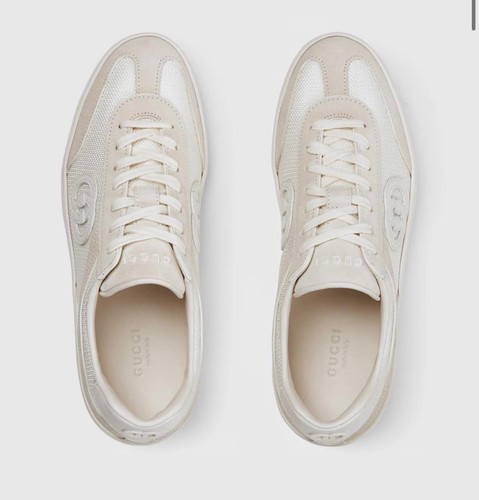 Gucci g75 suede - suede, leather
