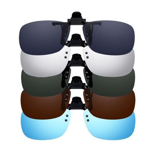Read optics polarised clip - optics,