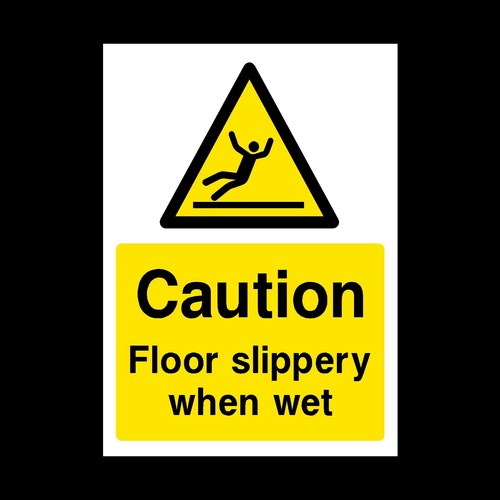 Floor slippery when wet rigid - floor,