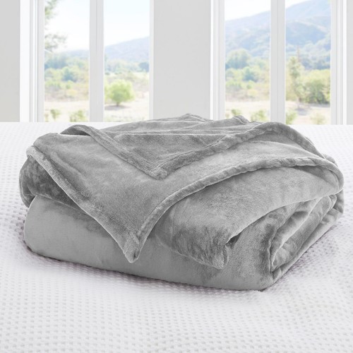 Faux fur fleece - blanket, throw