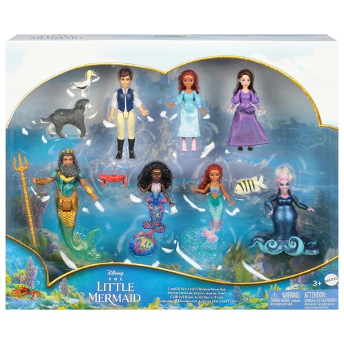 The little mermaid land sea - land,