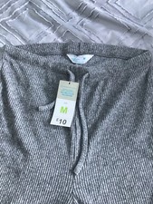 Primark Grey Ribbed Soft Touch