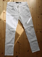 Massimo Dutti Mens White Jeans
