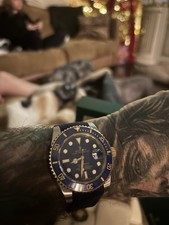 Rolex Submariner Blue Men's
