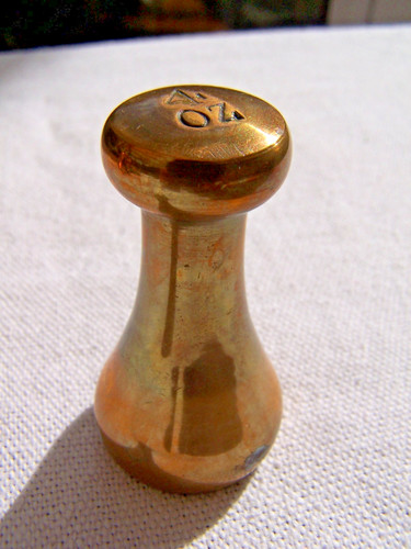 Vintage avery capstan weight - avery, 4
