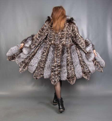 8637 new glamorous real mink - 8637,