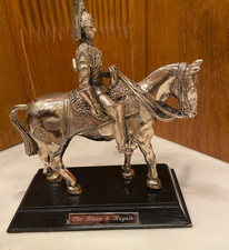 Blues & Royals on Horseback – Royal Hampshire Pewter – 15.5cm – Mounted